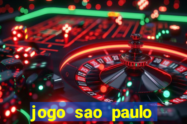 jogo sao paulo hoje palpite