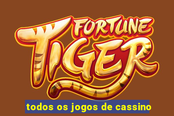 todos os jogos de cassino