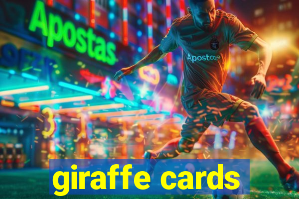 giraffe cards