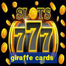 giraffe cards