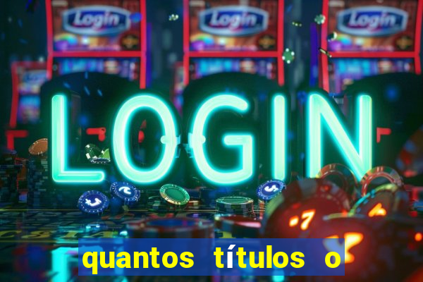 quantos títulos o flamengo tem no total