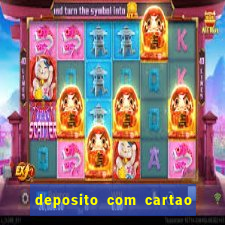 deposito com cartao de credito