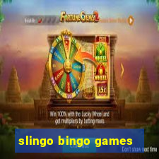 slingo bingo games