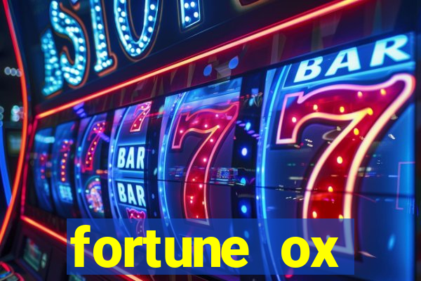 fortune ox plataforma nova