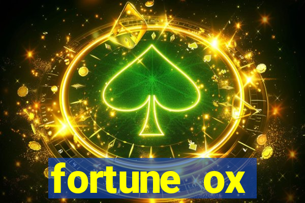 fortune ox plataforma nova