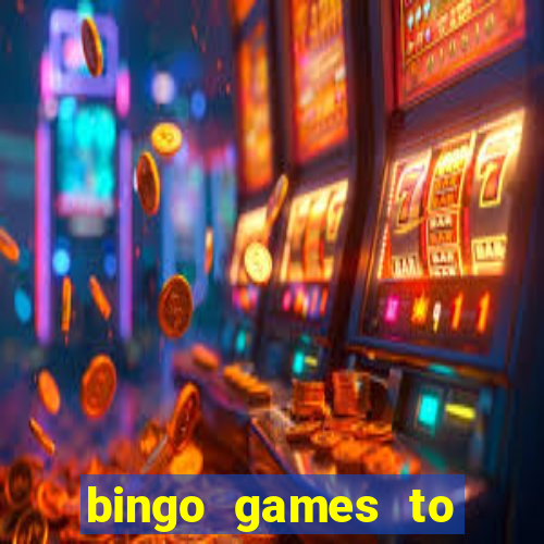 bingo games to play at home