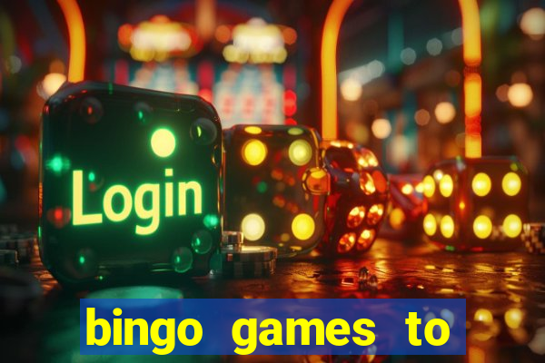 bingo games to play at home