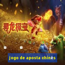 jogo de aposta chinês