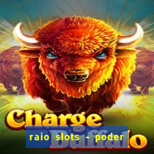 raio slots - poder de zéus