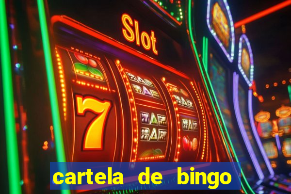 cartela de bingo para educa??o infantil