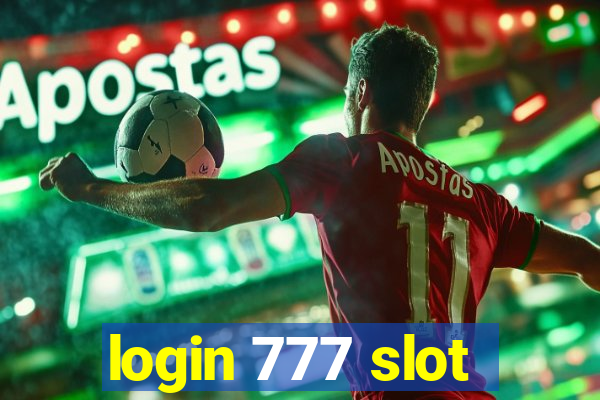 login 777 slot