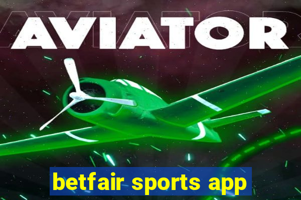 betfair sports app