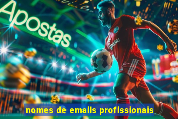 nomes de emails profissionais