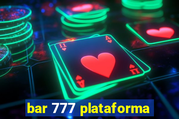 bar 777 plataforma