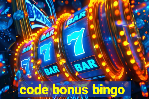 code bonus bingo