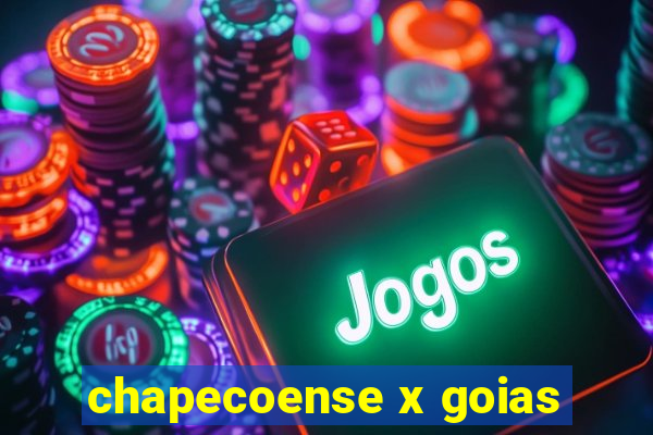 chapecoense x goias