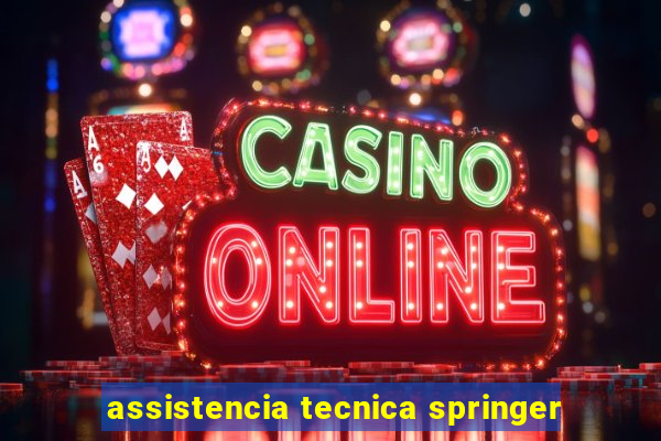 assistencia tecnica springer