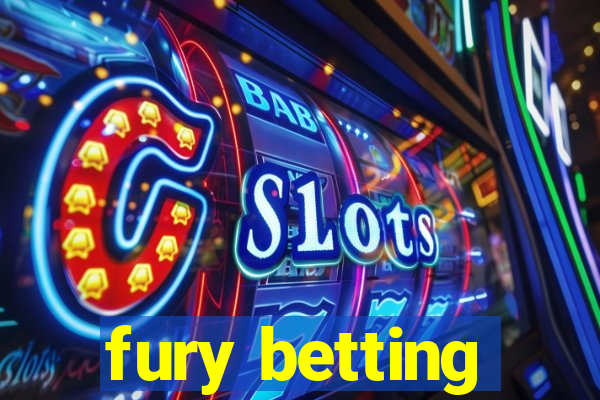 fury betting