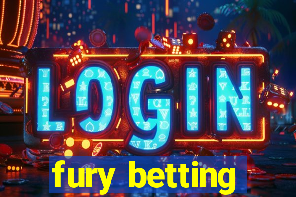 fury betting