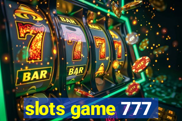 slots game 777