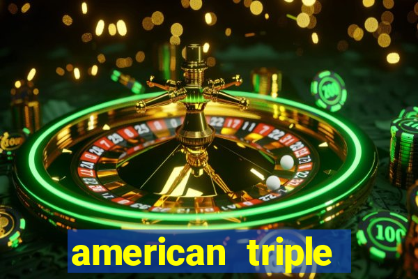 american triple gold slot