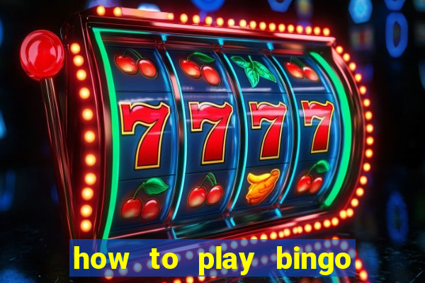 how to play bingo with playing cards