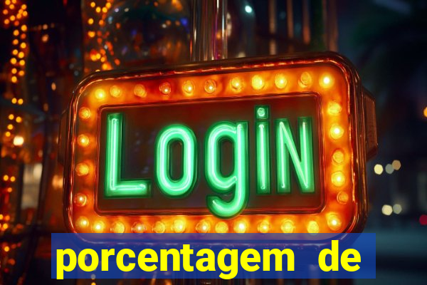 porcentagem de jogos slot