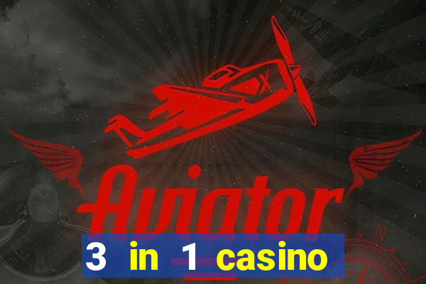 3 in 1 casino game table