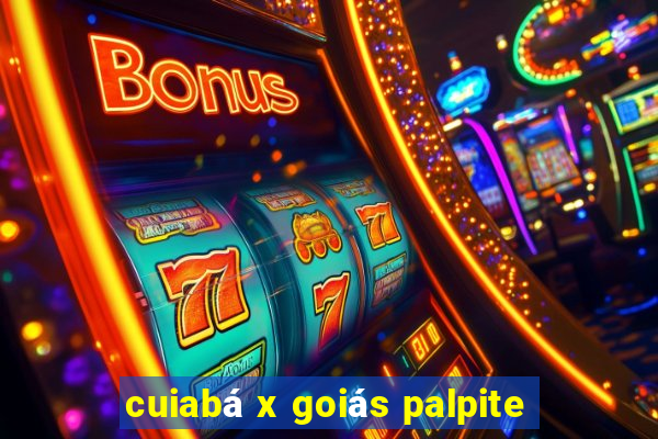 cuiabá x goiás palpite