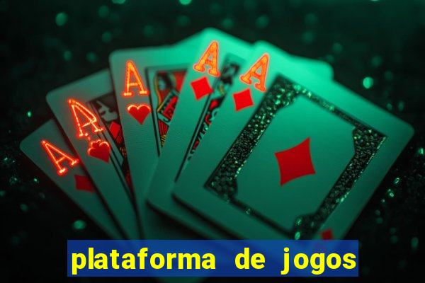 plataforma de jogos de aposta 5 reais