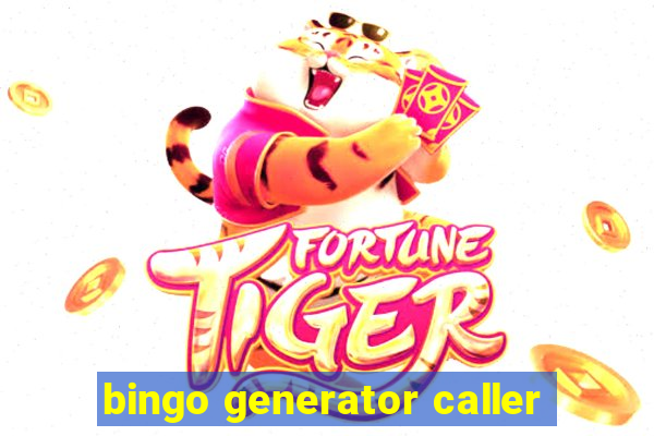 bingo generator caller