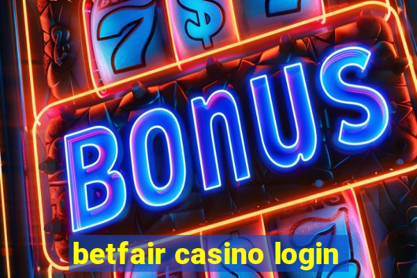 betfair casino login