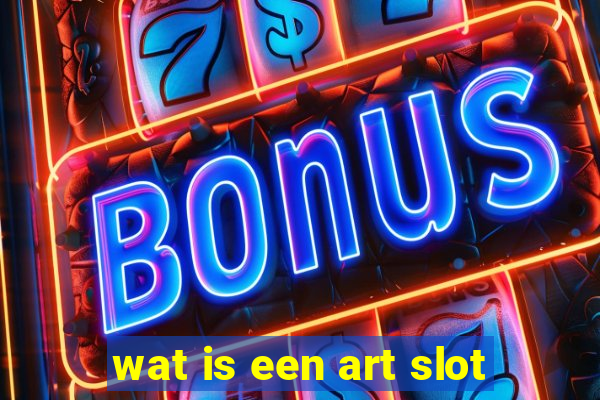 wat is een art slot