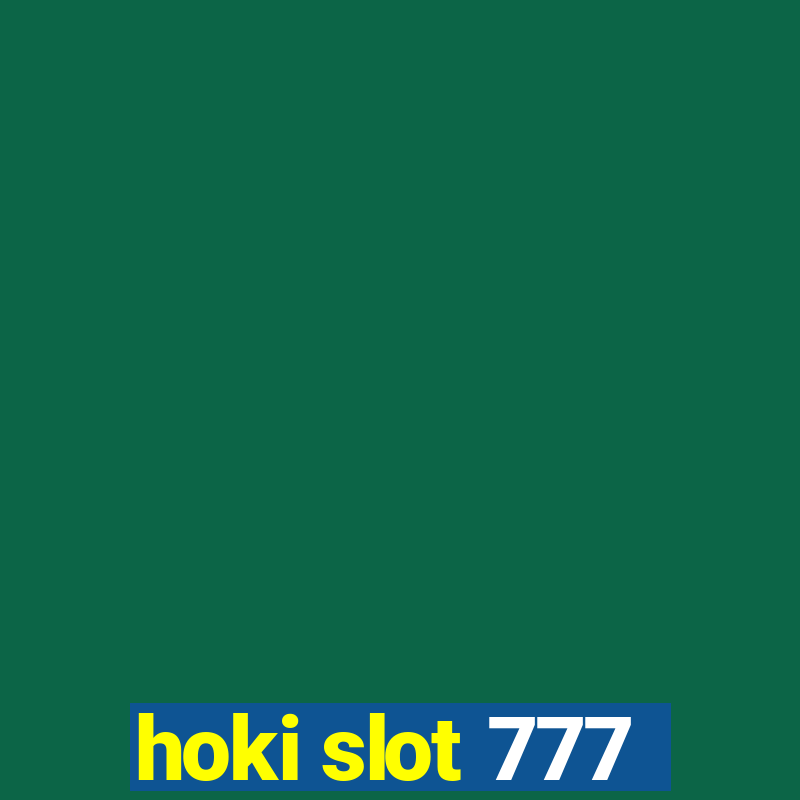 hoki slot 777