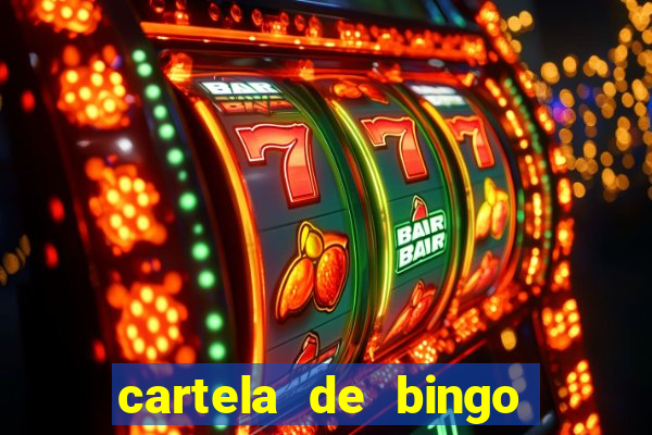 cartela de bingo para imprimir gratis