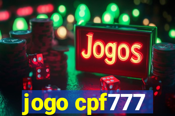 jogo cpf777