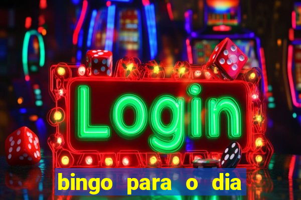 bingo para o dia do estudante