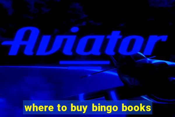 where to buy bingo books