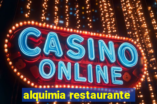 alquimia restaurante