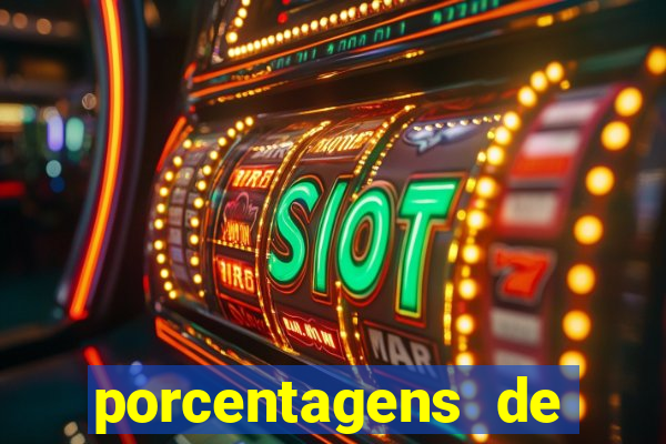 porcentagens de jogos pagantes