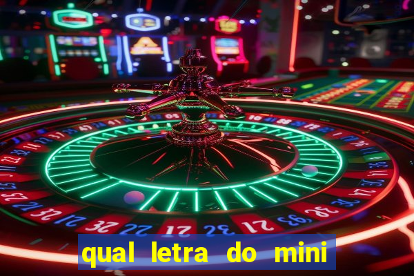 qual letra do mini dolar hoje