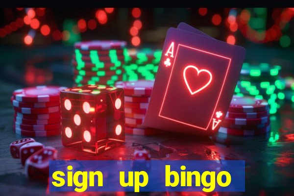 sign up bingo bonus no deposit