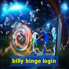 billy bingo login