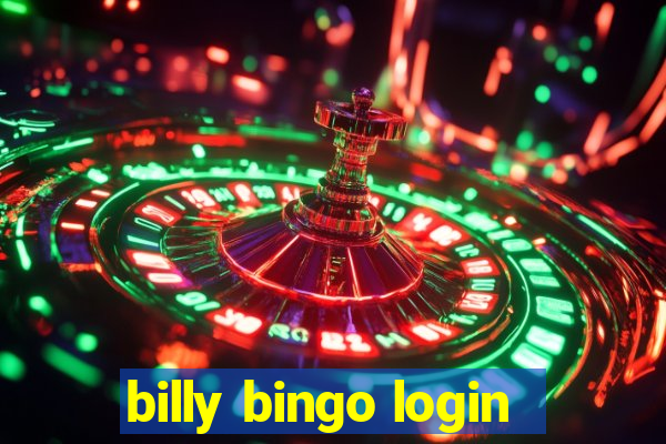 billy bingo login