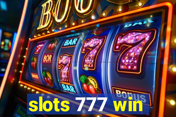 slots 777 win