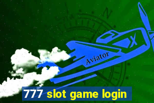 777 slot game login