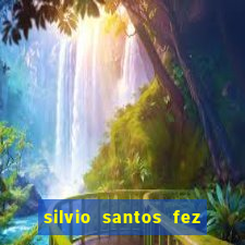 silvio santos fez pacto com o diabo