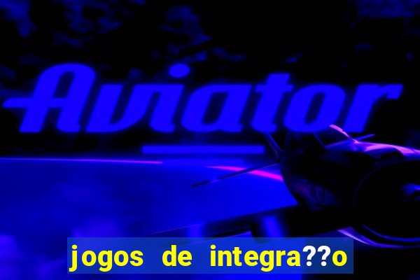 jogos de integra??o educa??o física