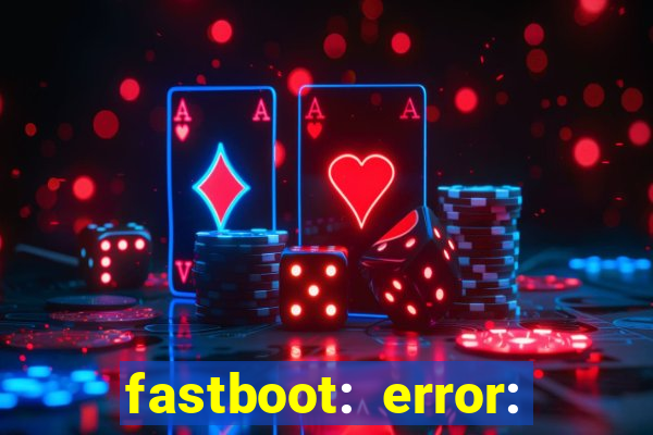 fastboot: error: failed to identify current slot