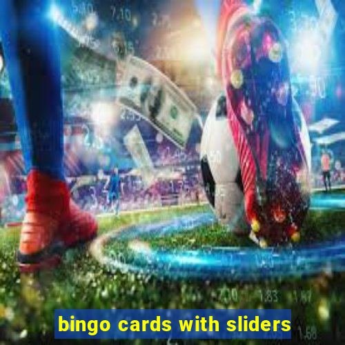 bingo cards with sliders